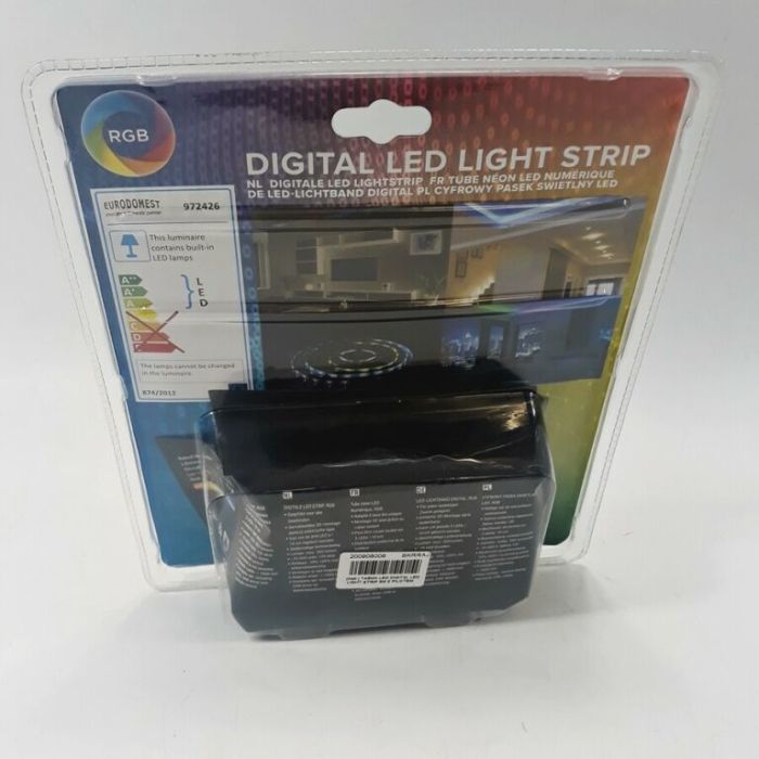 Світлодіодна LED стрічка з пультом Digital RGB 24V (5m)