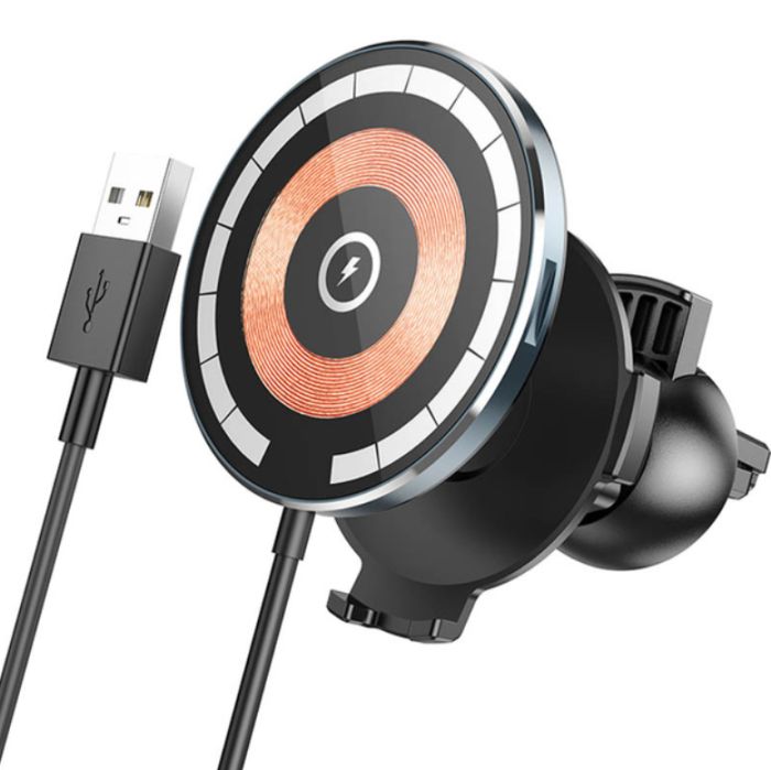 Автотримач  Hoco CW42 з бездротовою зарядкою