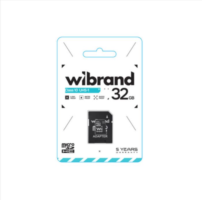 Карта пам'яті Wibrand 32Gb microSDXC (UHS-1) class 10