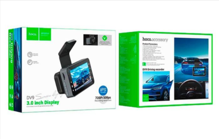 Відеореєстратор HOCO DV9 з IPS дисплеєм