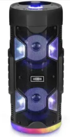 Портативна Bluetooth колонка зі світломузикою  S4406