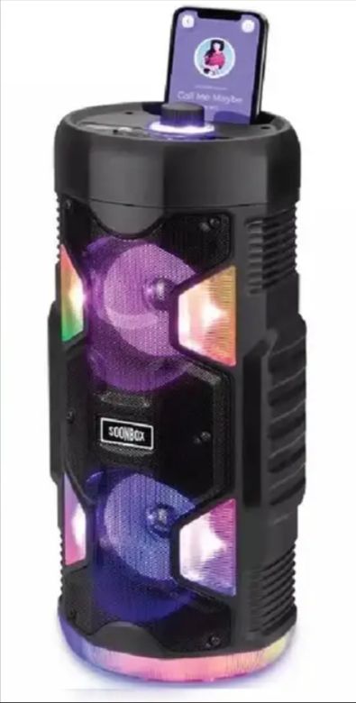 Портативна Bluetooth колонка зі світломузикою  S4406