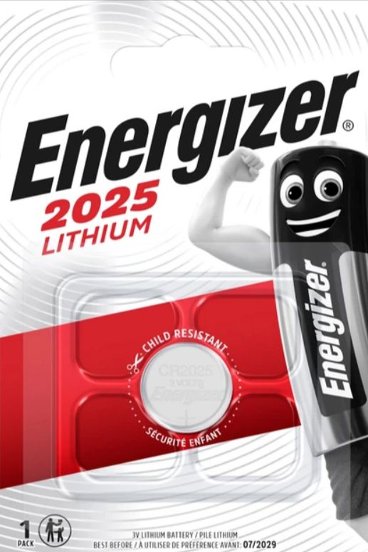 Батарейка Energizer Lithium CR2025/CR 