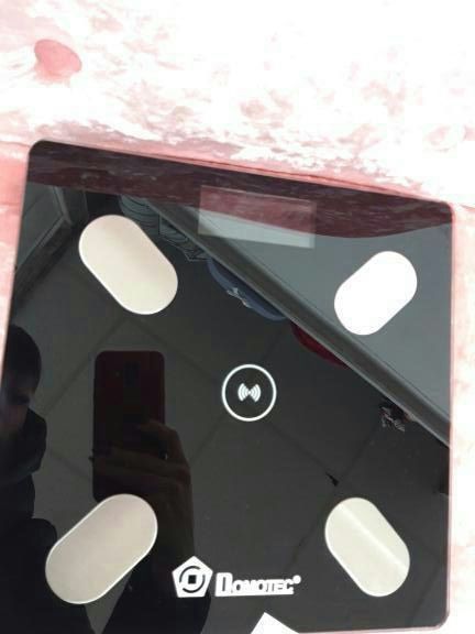 Смарт-Вага підлогова Domotec 180 kg з додатком на телефон