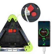 Акумуляторний  ліхтар прожектор LED 30W лампа аварійна, павербанк USB