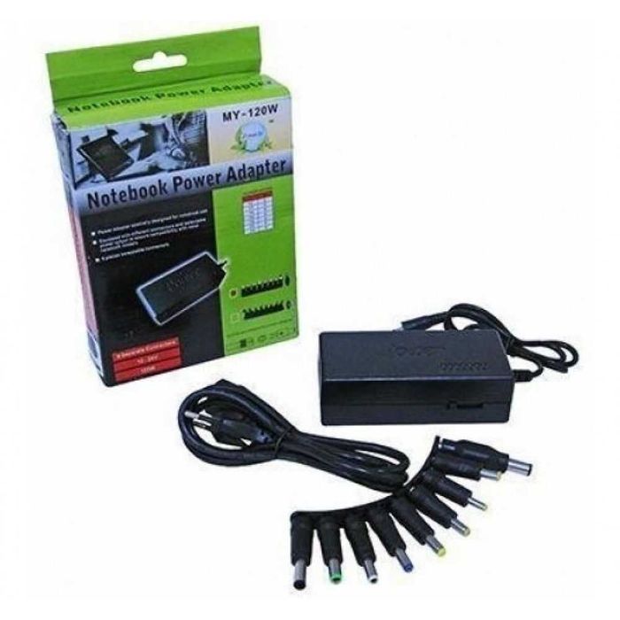 Адаптер універсальний для ноутбука 120W DELL, ACER, HP, Samsung, Asus