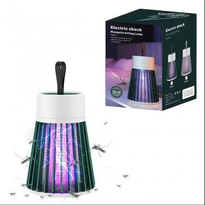 Mosquito Killer YG-002: Акумуляторний USB-Знищувач Комах 2-в-1 (UV + Нічник)