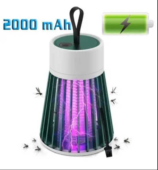 Mosquito Killer YG-002: Акумуляторний USB-Знищувач Комах 2-в-1 (UV + Нічник)