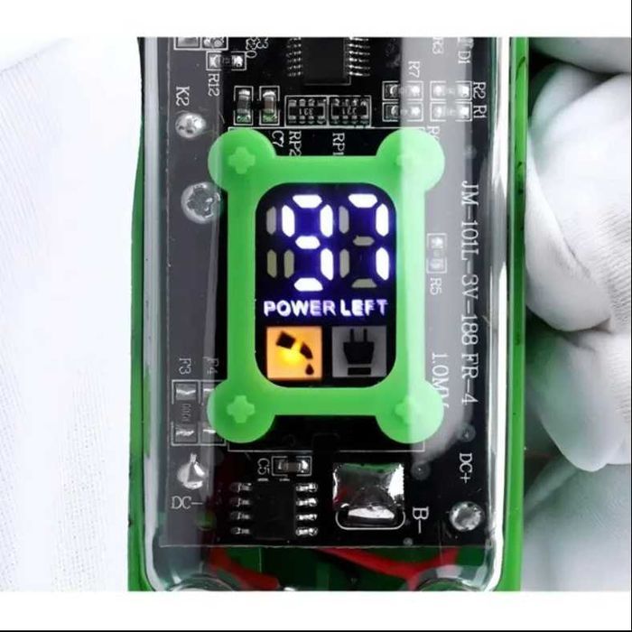 Акумуляторна машинка для стриження волосся HAIR CUTTER LY-452 прозора