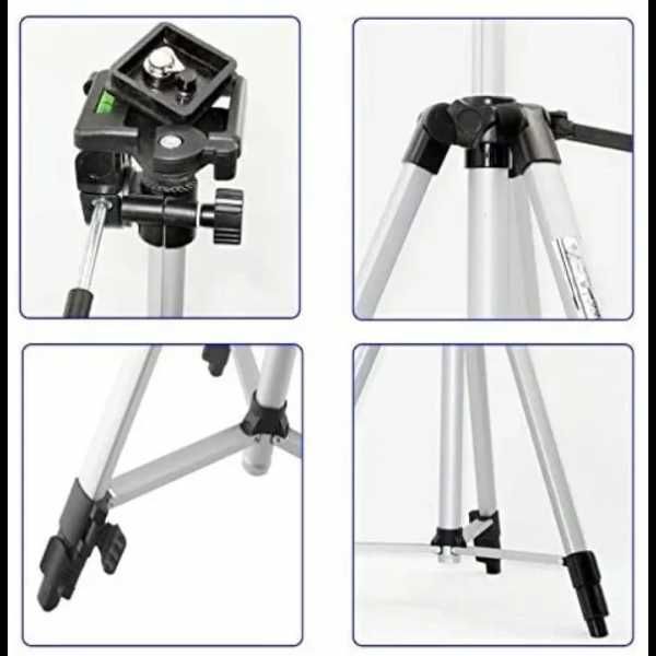 Штатив для лазерного рівня, фото-відеозйомки  134см. плавний хід 