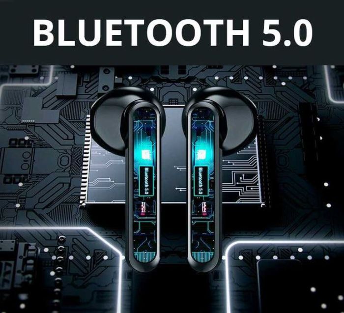 Бездротові Bluetooth-Навушники З Цифровим Дисплеєм Bakeey L12 TWS