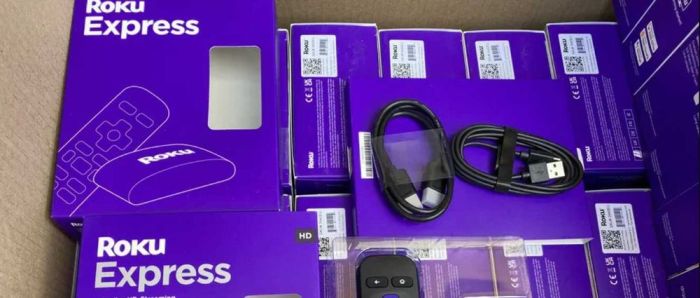 Смарт ТВ приставка Медіаплеєр Roku Express HD, 4K, HDR