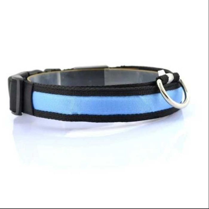 Нашийник з підсвічуванням для собак з LED стрічкою USB зарядкою