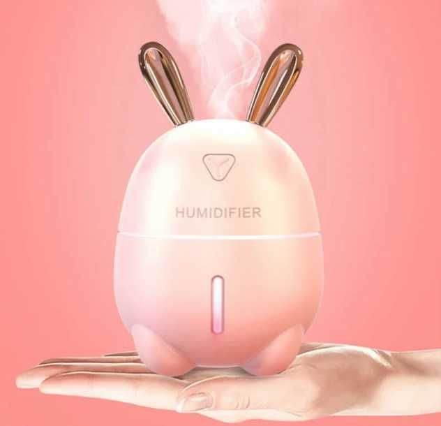 Зволожувач повітря і нічник 2в1 Air Purifier ( зайчик)