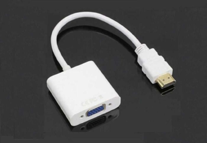 Перехідник HDMI - VGA конвертер адаптер HDMI to VGA Full HD 1920x1080