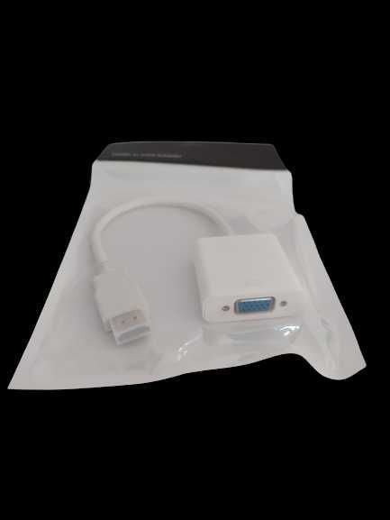 Перехідник HDMI - VGA конвертер адаптер HDMI to VGA Full HD 1920x1080