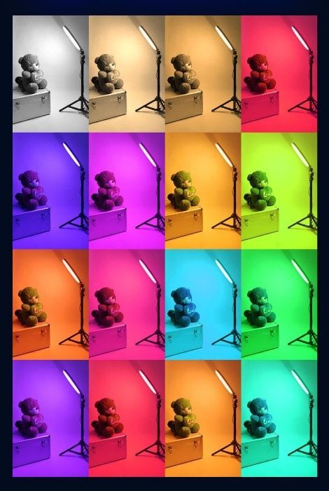 Кільцева LED лампа RGB 33 см