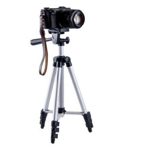 Штатив для лазерного рівня металевий+ кріплення для телефону