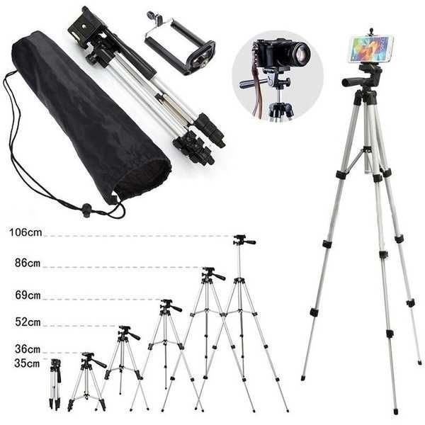 Штатив для камери та смартфона Photo Tripod 104 см, трипод, тринога