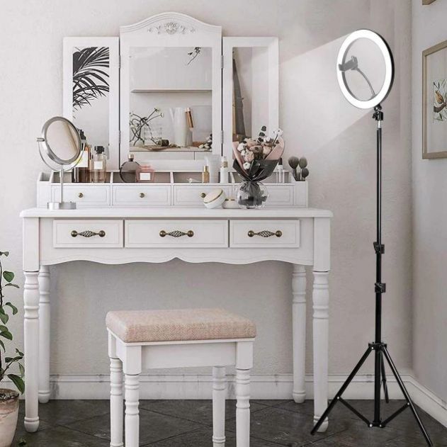 Селфі-лампа Led кільце велике (10 ")