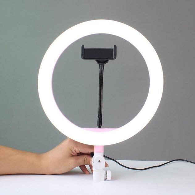 Селфі-лампа Led кільце велике (10 ")