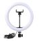 Селфі-лампа Led кільце велике (10 ")