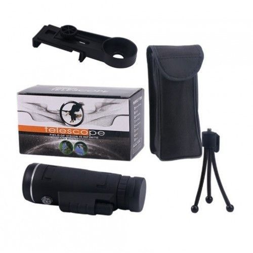 Монокуляр з кріпленням для телефону та штативом
