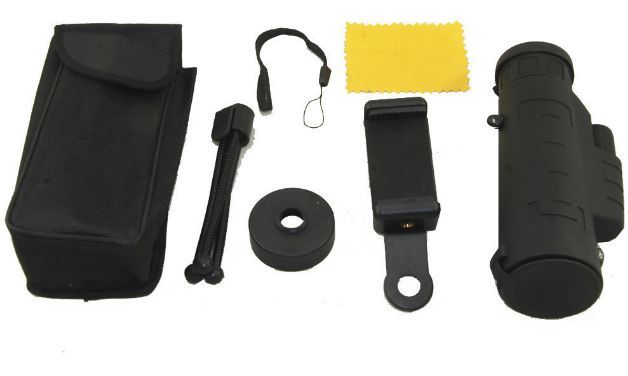 Монокуляр з кріпленням для телефону та штативом