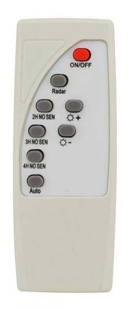 Вуличний ліхтар на стовп t 1VPP з пультом і датчиком руху