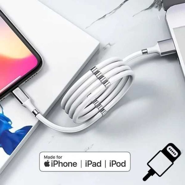 Кабель магнітний MagLink Type-C, microUSB, Lightning