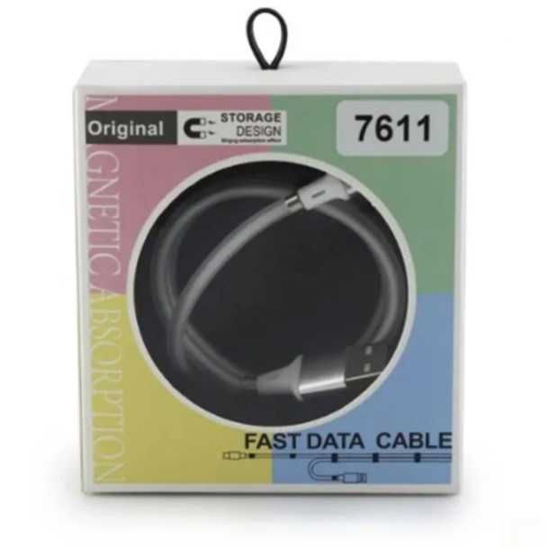 Кабель магнітний MagLink Type-C, microUSB, Lightning