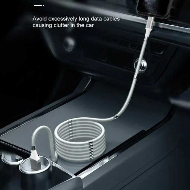 Кабель магнітний MagLink Type-C, microUSB, Lightning