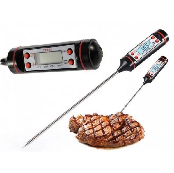 Електронний кулінарний харчовий термометр з щупом