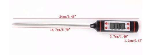 Електронний кулінарний харчовий термометр з щупом