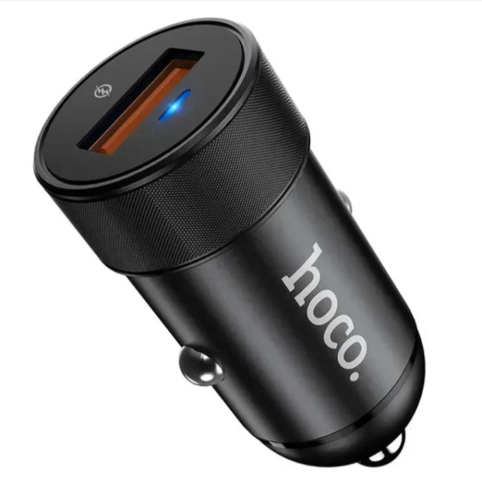 Автомобільній зарядний пристрій Hoco Z32A Flash Power QC3.0 18W 4A 