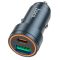 Автомобільній зарядний пристрій  Hoco Z57A  Type-C to lightning QC3.0 +PD 30W
