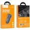 Автомобільній зарядний пристрій  Hoco Z57A  Type-C to lightning QC3.0 +PD 30W