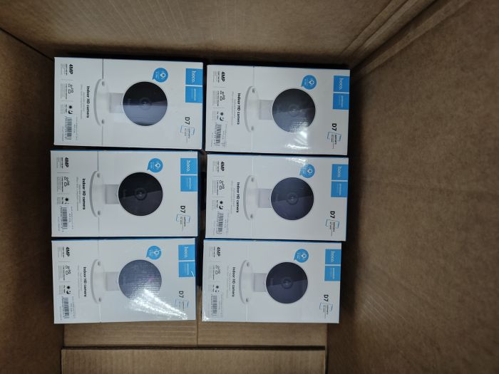 Розумна Wi-Fi камера HOCO D7 4MP (2K) Smart Life IP67 White