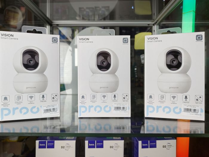 Розумна Wi-Fi камера Proove Vision 3MP (2K) Smart Home