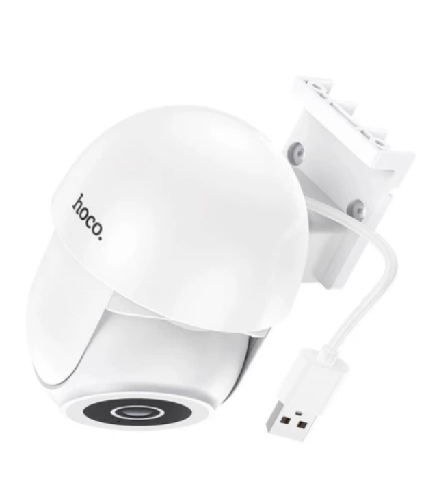 Розумна Wi-Fi камера HOCO D2 зовнішня PTZ 3MP (2K) Smart Life