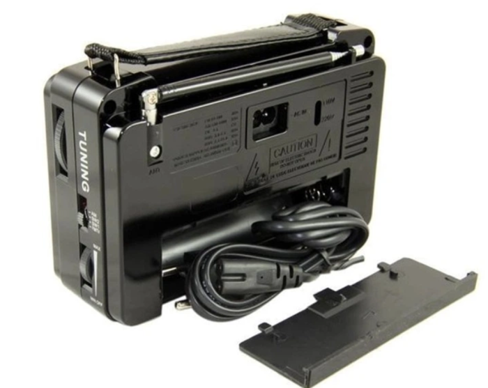 Радіоприймач GOLON RX-608AC — Всехвильовий (FM/TV/AM/SW) з живленням 220V та від батарейок