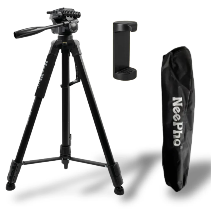 Професійний штатив-тринога NeePho NP-680 (170 см) зі знімним майданчиком та чохлом