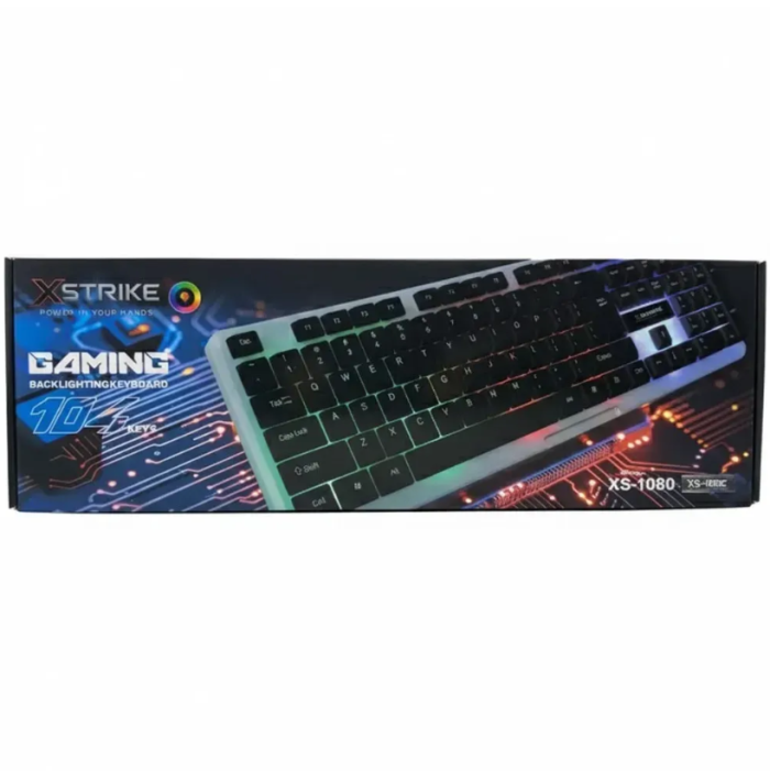 Клавіатура ігрова XSTRIKE XS-1080 RGB