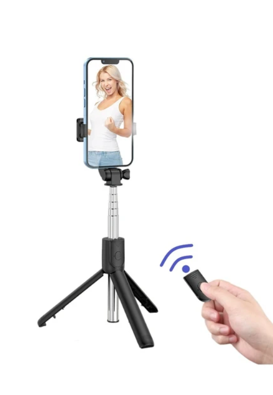 Selfie Stick R1: Професійний Штатив-Монопод 2-в-1 з Bluetooth-Пультом