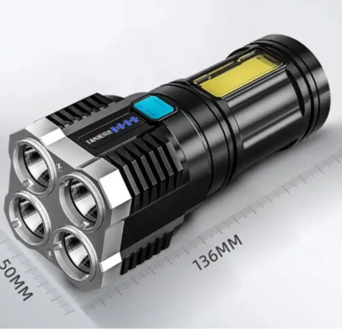 Ручний ліхтар-прожектор з подвійним світлом та IP65 Usams L-S03