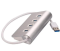 USB-Хаб  4 порти USB 3.0  Алюміній