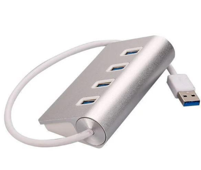USB-Хаб  4 порти USB 3.0  Алюміній