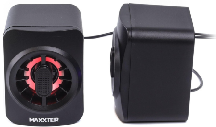Акустична система Maxxter RGB CSP-U005  2.0 з RGB підсвічуванням