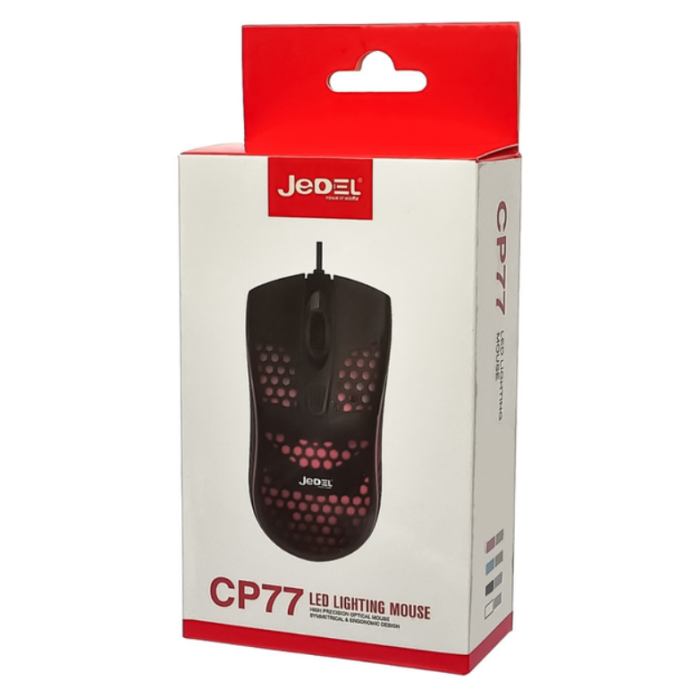 Мишка ігрова JEDEL CP77 з RGB підсвічуванням