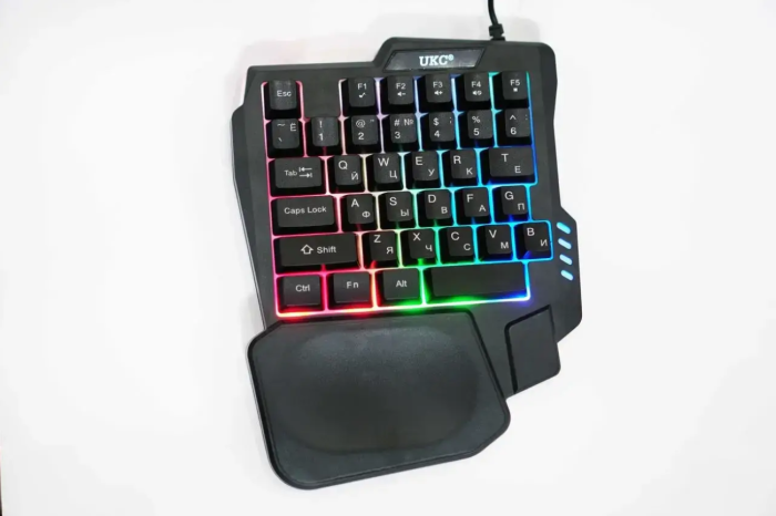 Ігрова клавіатура та мишка з підсвіткою 45 клавіш